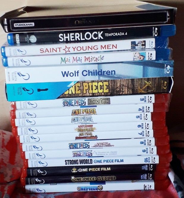 Adquisiciones de enero... y cargaditas de anime
