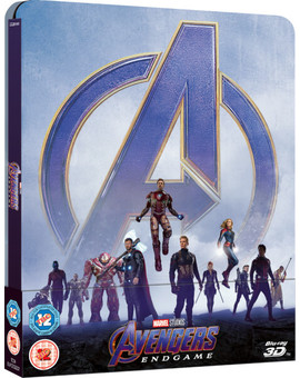 Diseño del steelbook de Endgame