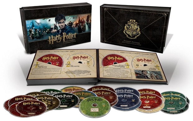 Chollazo!!! Pack Harry Potter (Formato Blu-Ray - Edición Hogwarts) 