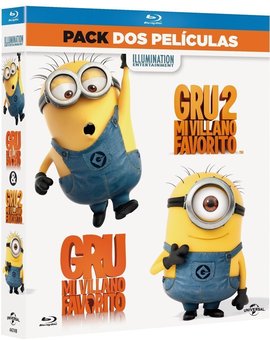  Pack: Gru. Mi Villano Favorito 1+2 [Blu-ray]