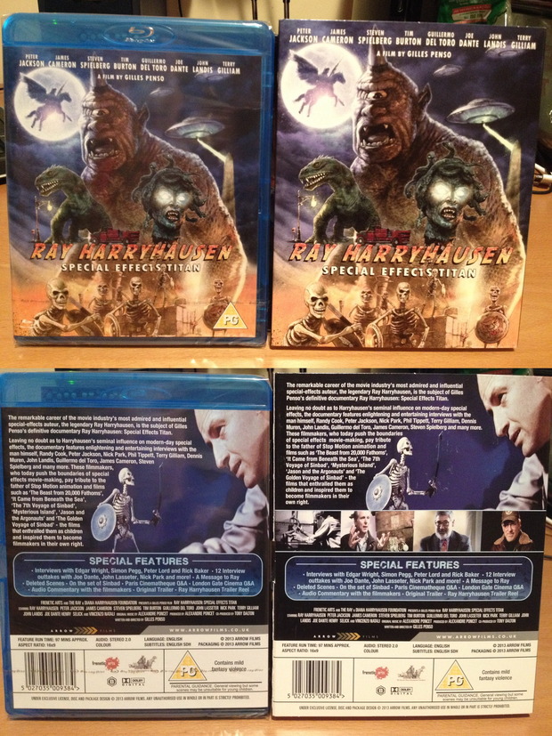 1era compra de Marzo'2015 - [Blu-Ray] Harryhausen: Special Effects Titan [Reino Unido]