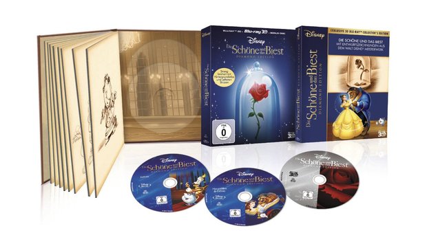 [Blu-ray] Beauty and the Beast. Diamond Edition (2D + 3D) (+ Bonus-Blu-ray)