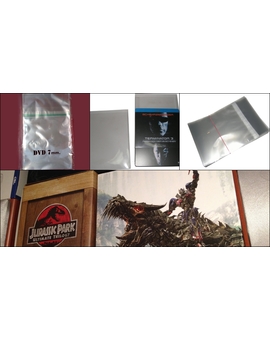 Protección "Fundas, plastificación y/o emboltorio"