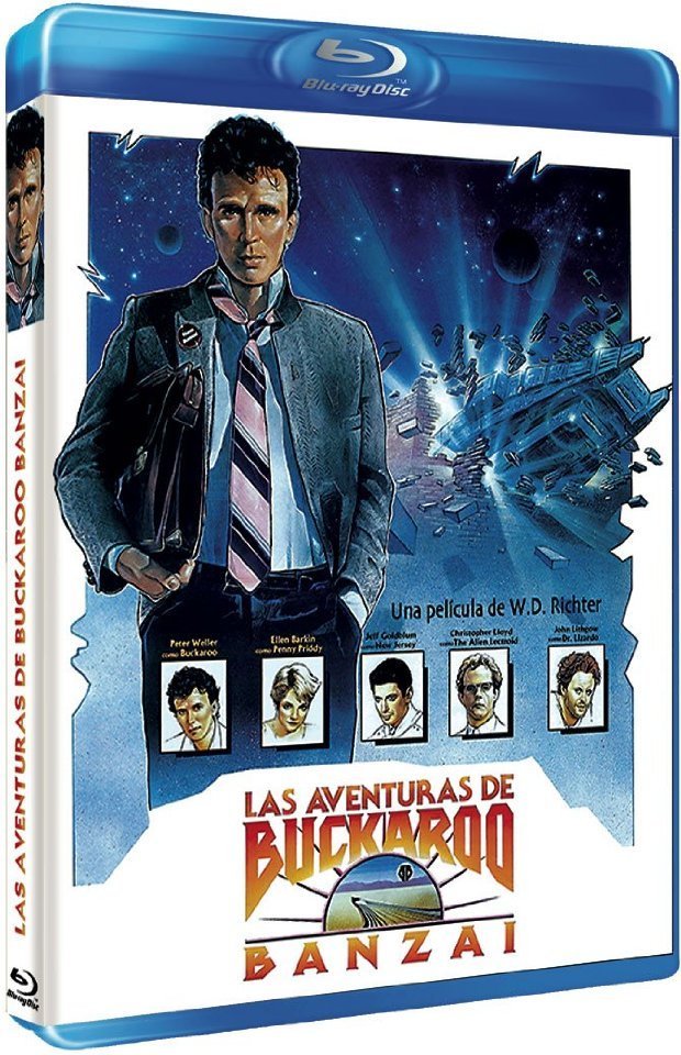 Blu-ray malisimo de Las Aventuras de Buckaroo Banzai 