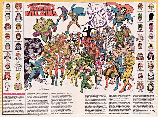 Top 52: Supervillanos de DC Comics
