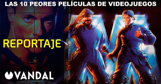Las 10 peores películas de videojuegos