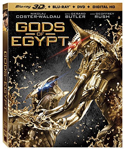 Gods Of Egypt [Bluray 3D + Bluray + DVD + Digital HD] [Blu-ray] 