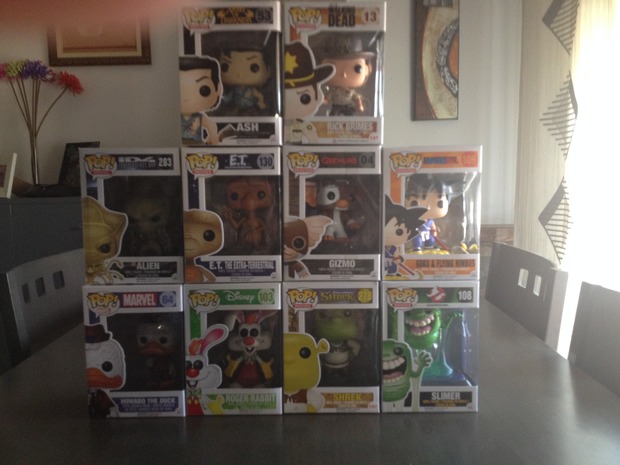 Colección actual de figuras Funko