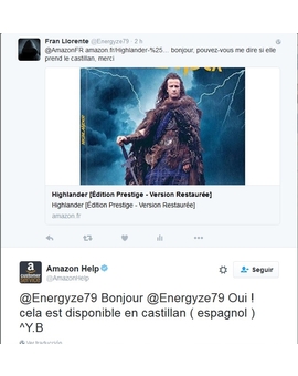 Confirmado, lleva Castellano!!!