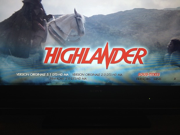 Idiomas - Highlander [Édition Prestige - Version Restaurée] - Edición FR