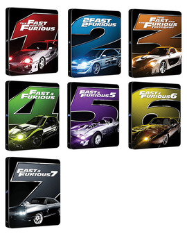 Fast & Furious Vol.1~7 (Blu-ray SteelBook)