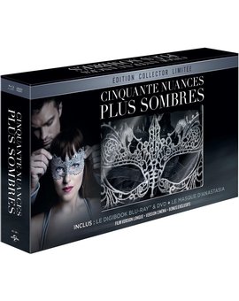 Cinquante nuances plus sombres [Édition collector limitée - Digibook Blu-ray + DVD + Le masque d'Anastasia] 