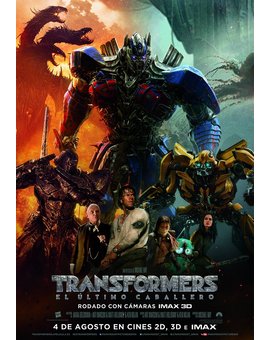 Proximamente ->  BLR-TRANSFORMERS 5 EL U+3DP (LATA) 