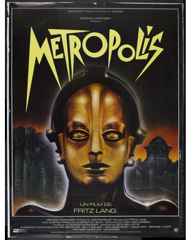 Póster de Metrópolis (1984)