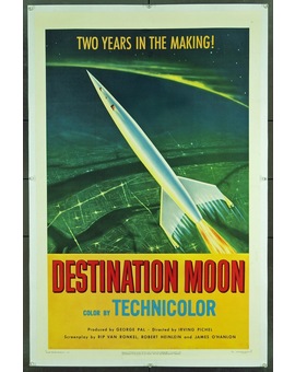 Póster de Destination Moon (1950)