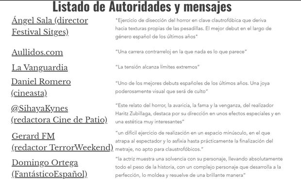 El ataúd de cristal, este pedazo de peli en la pantalla de Madrid el 18 no te lo pierdas, y una critica mía acompaña la pagina