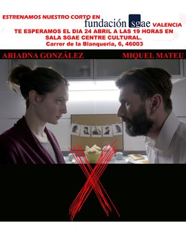 Os espero con mi nuevo corto a todos los que estéis por Valencia