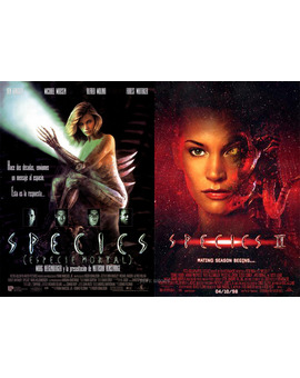 | Recomendación | - "Species" y "Species II". (Especie Mortal)