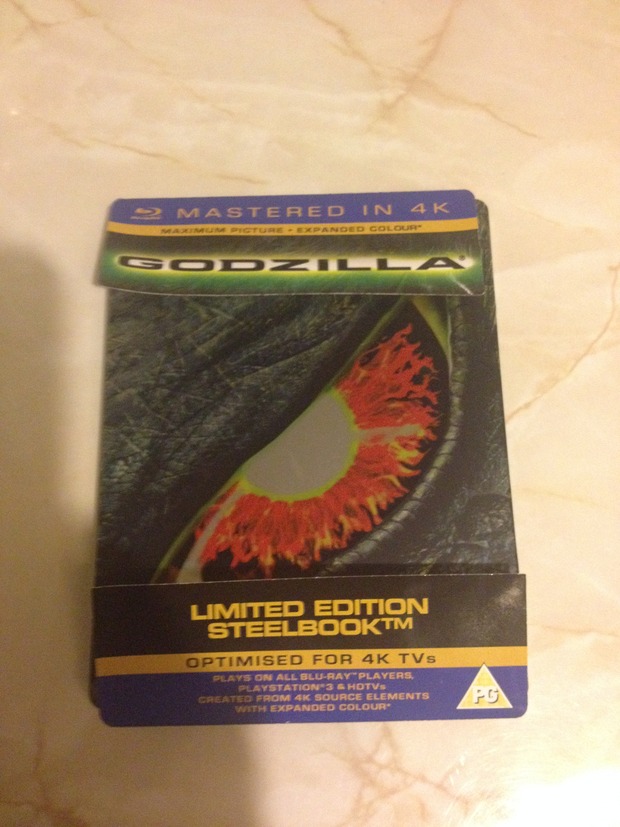 Steelbook Godzilla Emmerich Zavvi