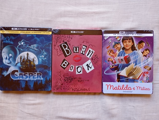 Compras steelbook Amazon Italia 
