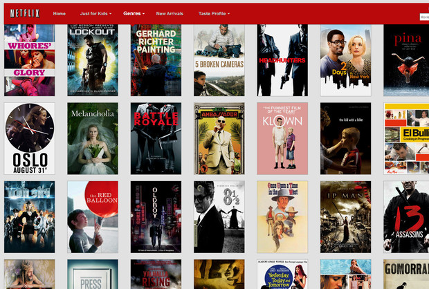 Como puedo saber el catálogo de películas que está disponible en netflix sin abonarme?
