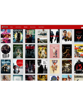 Como puedo saber el catálogo de películas que está disponible en netflix sin abonarme?