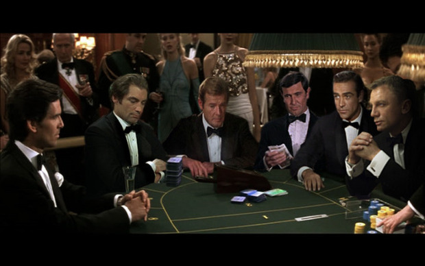 Cual es vuestro orden de actores que han interpretado a James Bond?