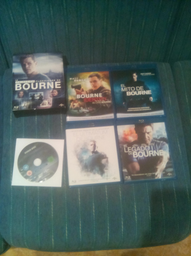 Decepción máxima con la colección clasificada de Bourne
