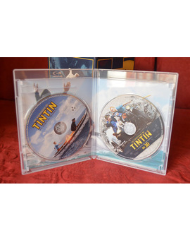 Las Aventuras de Tintín : El Secreto del Unicornio – Edición Coleccionista Blu-ray + Blu-ray 3D