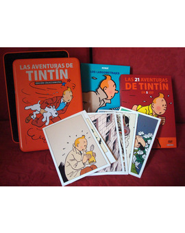 Las Aventuras de Tintín Ed. Coleccionista caja metálica