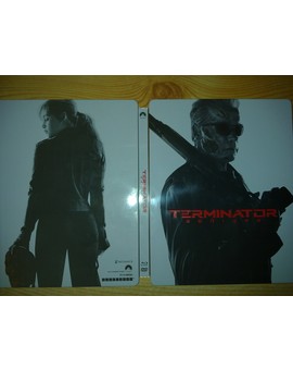 Exterior del Steelbook de Terminator Génesis