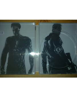 Interior del Steelbook de Terminator Génesis