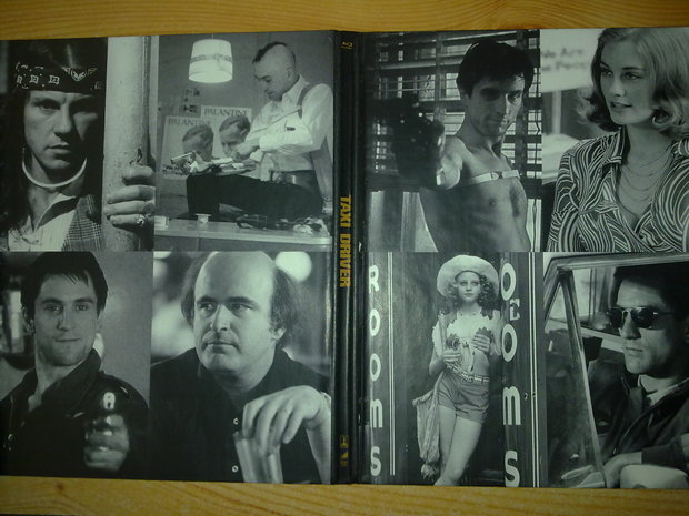 Cubierta interior del digipack de Taxi Driver