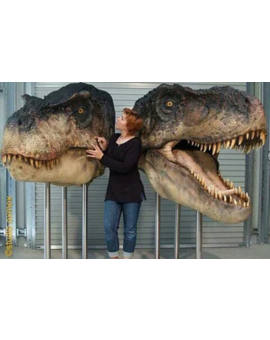 Posibles T-Rex en Jurassic World (Macho y hembra)