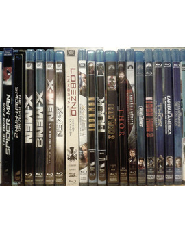 Mi colección MARVEL en blu-ray!