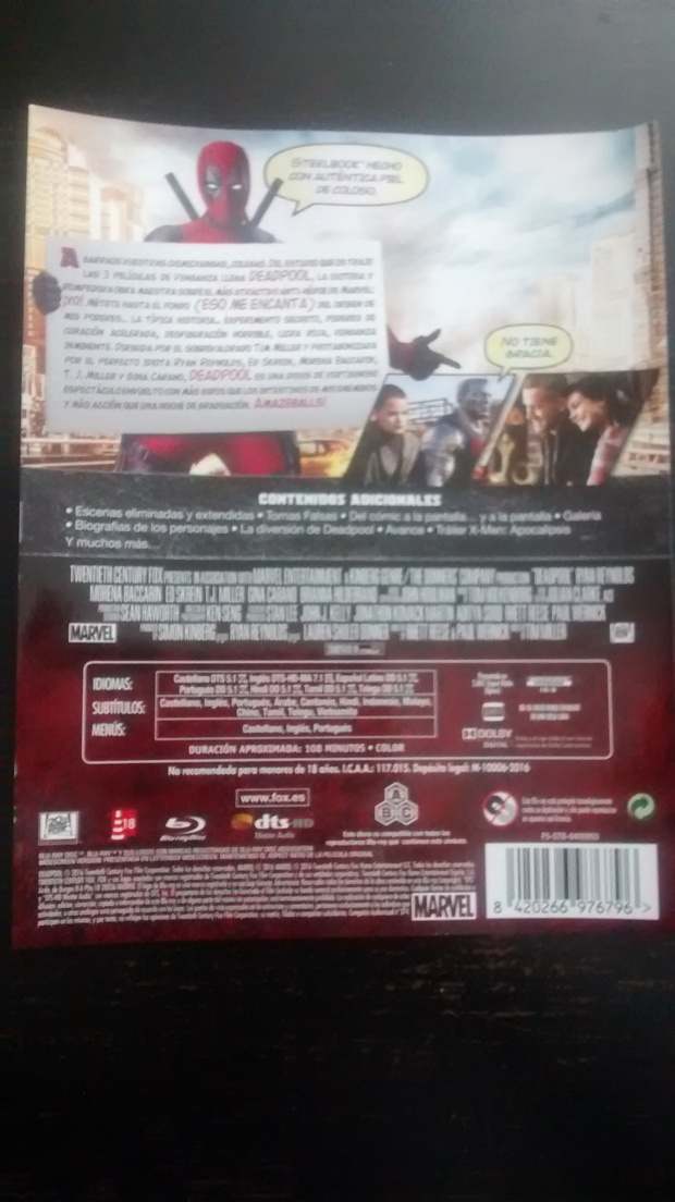 Foto Steelbook Deadpool 4