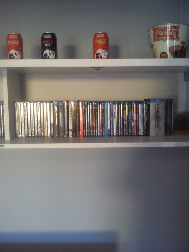 Mi colección de Blurays iniciada hace un año