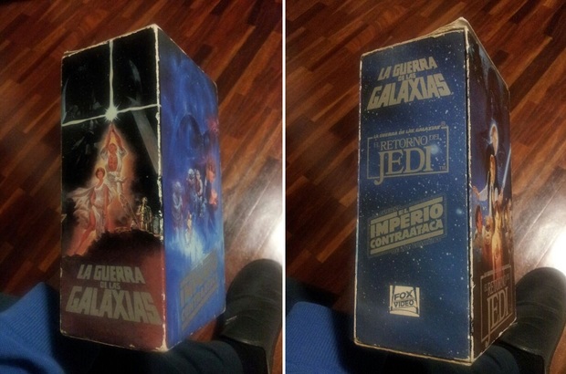 Trilogía STAR WARS en VHS - 1993