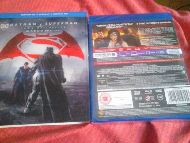 Batman V Superman 3D (Recién llegada UK)