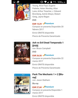 Por finn. ash vs evil edad se estrena....en Dvd. Que vergüenza!!