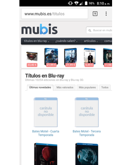 Mubis ha subido estas fichas