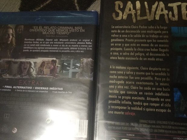 Similar sinopsis Feliz día de tu muerte vs Salvaje (Gruesome) (para Jefe Brodi y Espagueti)