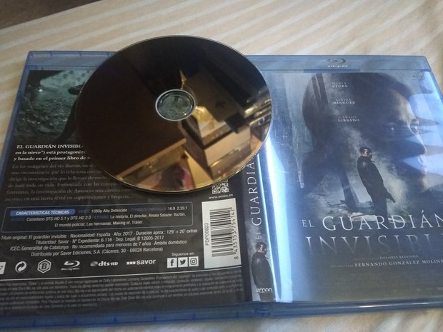 El guardián invisible Bluray-R (no prensando)