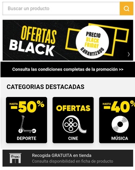 Black friday Fnac