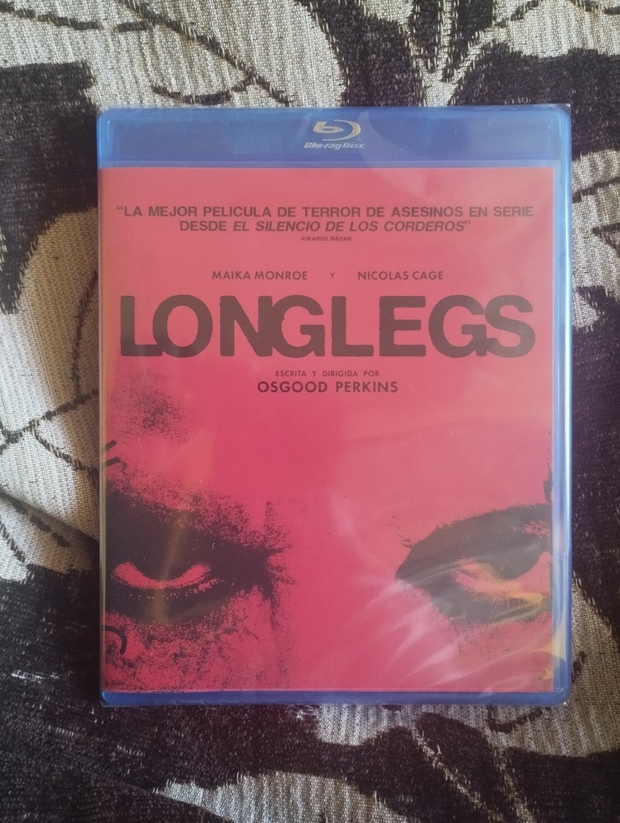 Longlegs- Blu ray