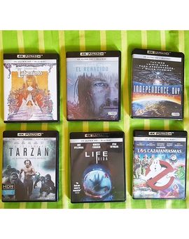 Mi pequeñisima coleccion de Bluray 4K