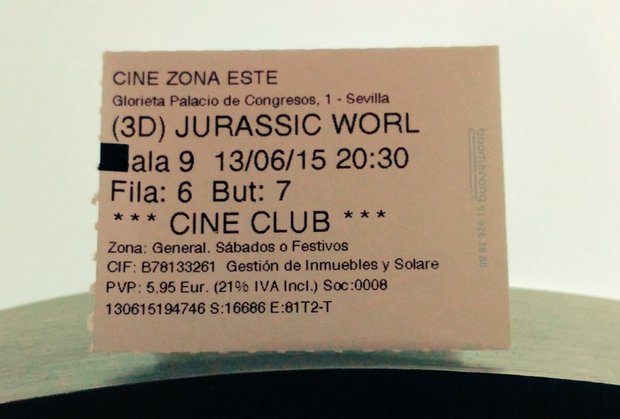 Entradas Jurassic World