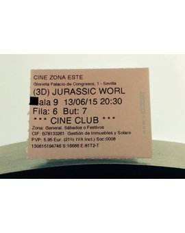 Entradas Jurassic World