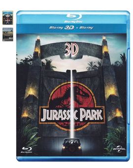 Peli Jurassic Park Blu-ray 3D + Blu-ray 2D por 10,58 €  en Amazon (edición italiana con menús, audio y subtítulos en castellano e inglés)
