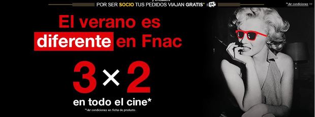 Títulos excluidos del 3x2 Fnac